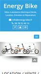 Mobile Screenshot of energy-bike.fr